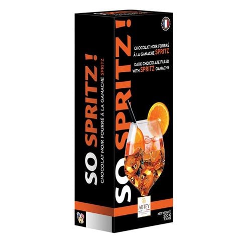 Abtey Chocolatiers - So Spritz! Dark Chocolate Filled w/Spritz Ganache 220g