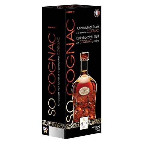 Abtey Chocolatiers - So Cognac! Dark Chocolate Filled w/ Cognac Ganache 220g