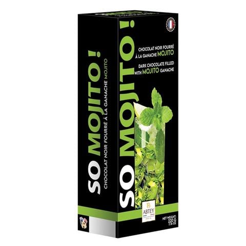 Abtey Chocolatiers - So Mojito! Dark Chocolate w/Mojito Ganache 220g