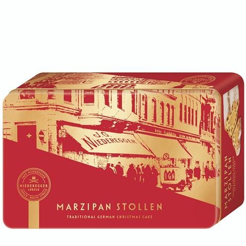 Niederegger - Marzipan Stollen Gift Tin 500g