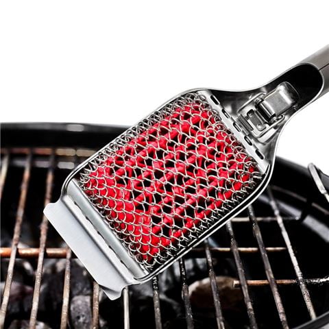 Oxo Hot Clean Grill Brush w/Replaceable Head 51cm - Peter's of Kensington