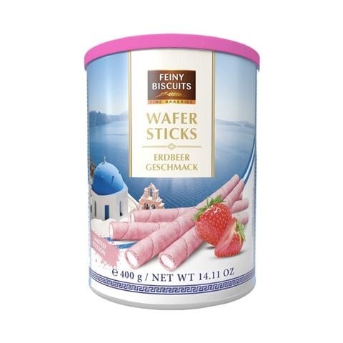 Feiny - Strawberry Cream Wafer Sticks 400g