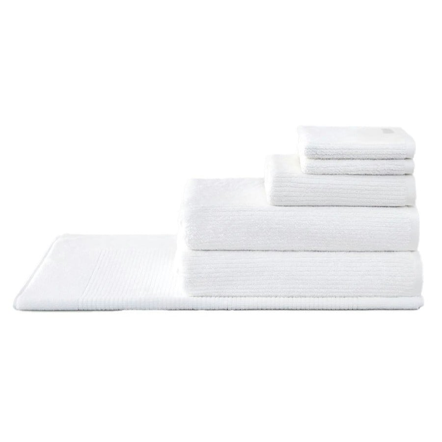 Sheridan Trenton Towel Set White 6pce Peter s of Kensington