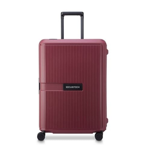 Securitech by Delsey - Stone Spinner Case Burgundy 66cm
