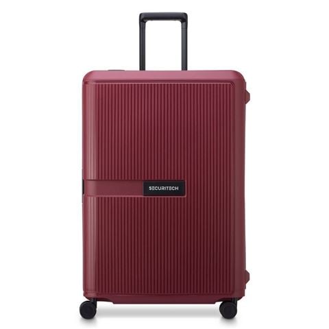 Securitech by Delsey - Stone Spinner Case Burgundy 76cm