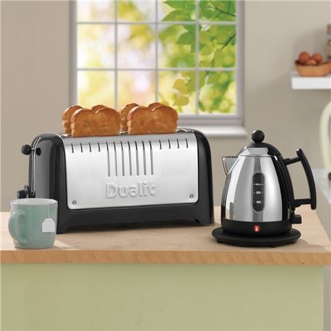 Dualit - Long Slot Lite Toaster Gloss Black DU46030