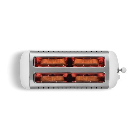 Dualit - Long Slot Lite Toaster Gloss White DU46031