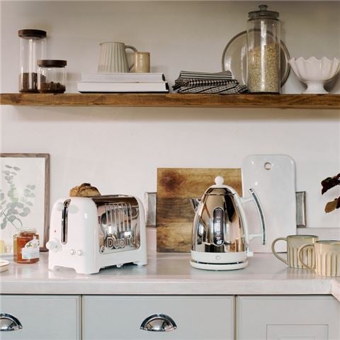 Dualit - Lite Jug Kettle Gloss White 1.5L DU72041