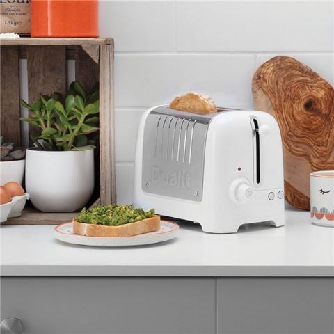 Dualit - 2-Slot Lite Toaster Gloss White DU26209