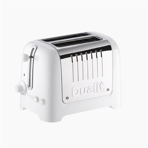 2-Slot Lite Toaster Gloss White DU26209