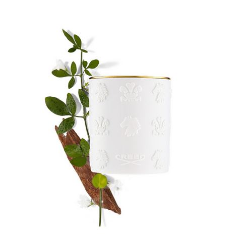 Creed Birmanie Oud White Porcelain Candle 220g - Peter's of Kensington
