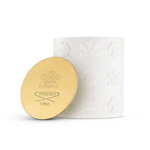 Creed Birmanie Oud White Porcelain Candle 220g - Peter's of Kensington