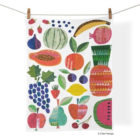 WerkShoppe - Cotton Tea Towel Fruit Stand