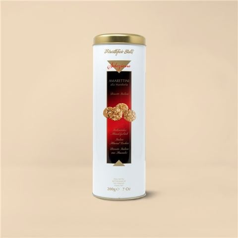 Belli - Amarettini alla Mandorla Gift Cylinder 200g
