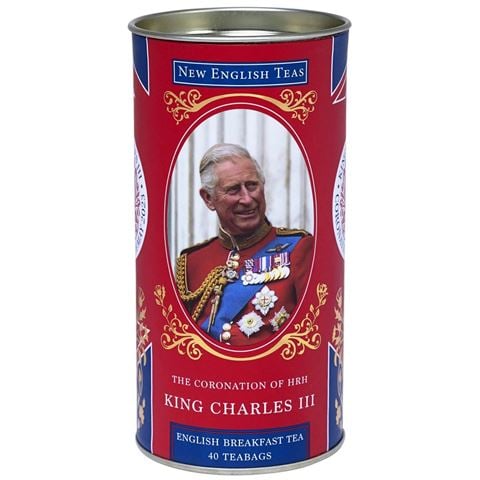 New English Teas Limited - King Charles III Coronation English Breakfast Teabags 40pce