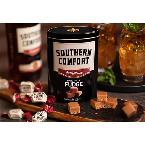 Gardiners - Southern Comfort Whiskey Fudge Tin 250g
