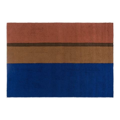 Brink & Campman Habitat Festival Stripe Outdoor Rug Blue 280x200cm - Peter's of Kensington