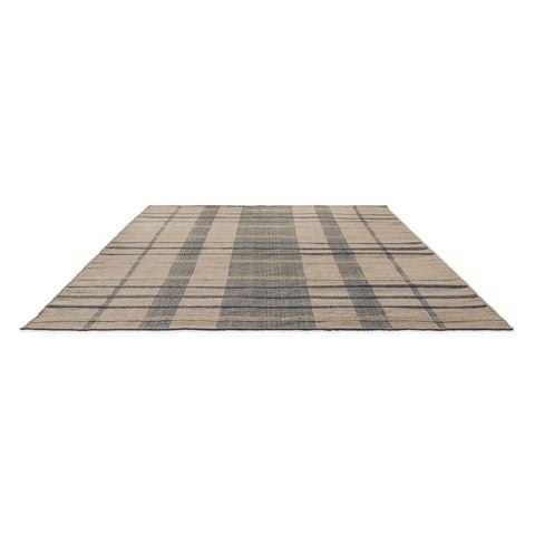 Brink & Campman Zona Outdoor Rug Denim Check 350x250cm - Peter's of Kensington