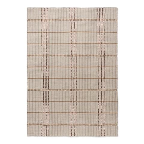Brink & Campman Zona Outdoor Rug Terra Stitch 230x160cm - Peter's of Kensington