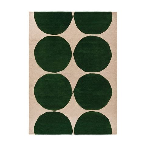 Marimekko Rug Isot Kivet Rug Green 240x170cm - Peter's of Kensington