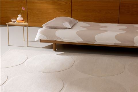 Marimekko Rug Isot Kivet Rug Natural White 200x140cm - Peter's of Kensington