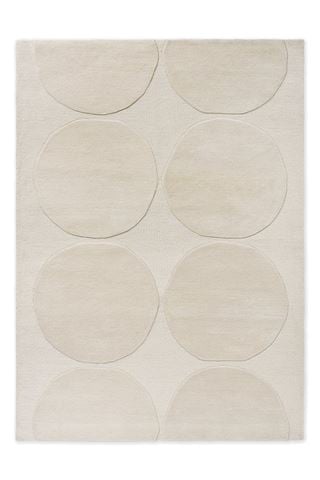Marimekko Rug Isot Kivet Rug Natural White 200x140cm - Peter's of Kensington