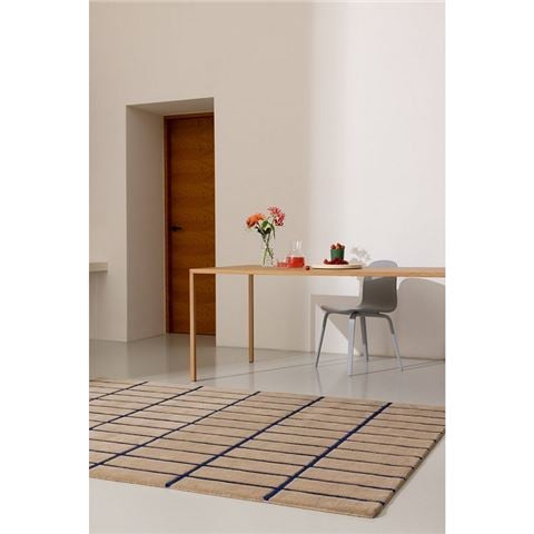 Marimekko Rug Tiiliskivi Rug Bright Blue 240x170cm - Peter's of Kensington