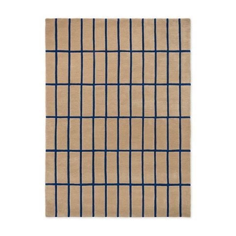 Marimekko Rug Tiiliskivi Rug Bright Blue 280x200cm - Peter's of Kensington