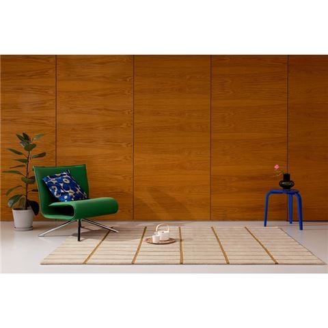 Marimekko Rug Tiiliskivi Rug Bronze Yellow 200x140cm - Peter's of Kensington
