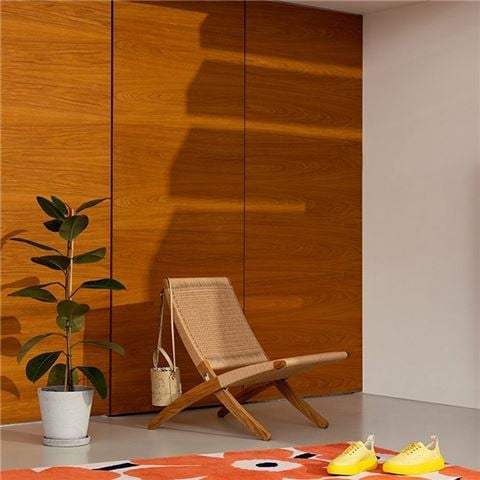 Marimekko Rug Unikko Rug Orange Red 280x200cm - Peter's of Kensington