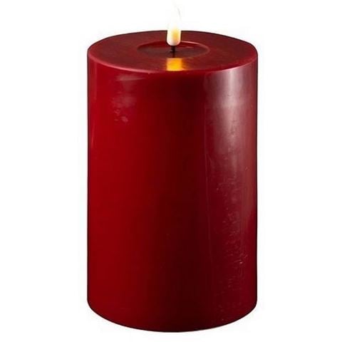 Deluxe Homeart - LED Candle Bordeaux 10x15cm