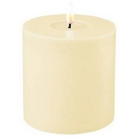 Deluxe Homeart - LED Candle Cream 10x10cm