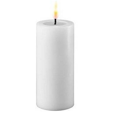 Deluxe Homeart - LED Candle White 5x10cm