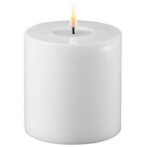 Deluxe Homeart - LED Candle White 10x10cm