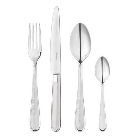 Christofle - Concorde Cutlery Set w/Case 24pce