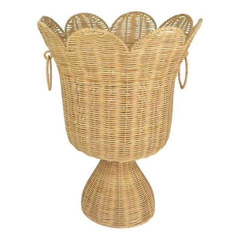 Coast To Coast - Pettine Rattan Tall Urn Natural 40x52cm