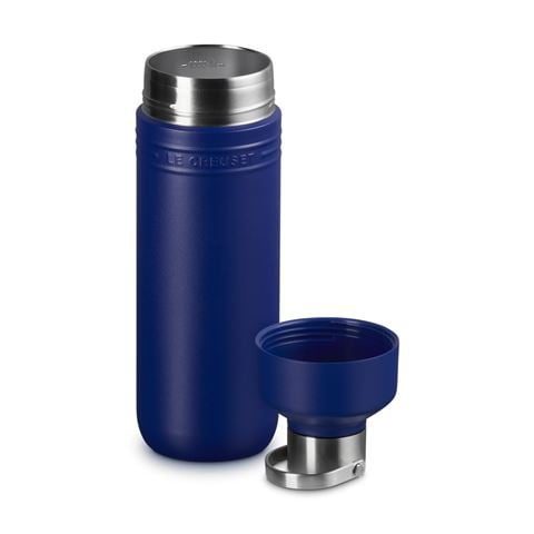 Le Creuset - On The Go Insulated Water Bottle Azure Blue 1L