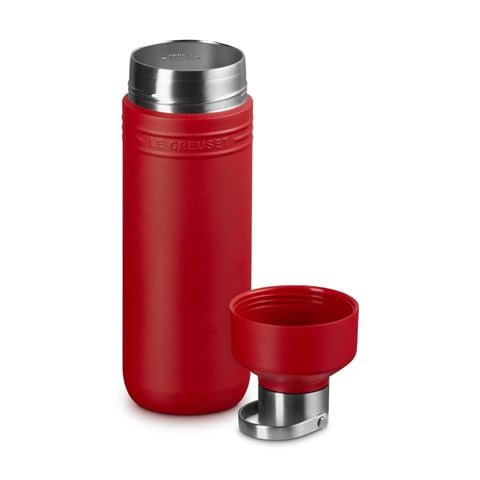 Le Creuset - On The Go Insulated Water Bottle Cerise 1L