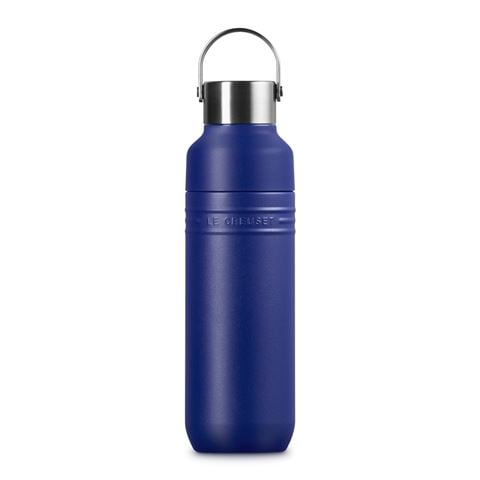 Le Creuset - On The Go Insulated Water Bottle Azure Blue 0.5L