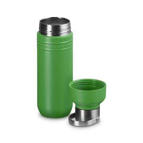 Le Creuset - On The Go Insulated Water Bottle Bamboo Green 0.5L
