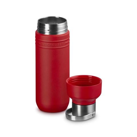 Le Creuset - On The Go Insulated Water Bottle Cerise 0.5L