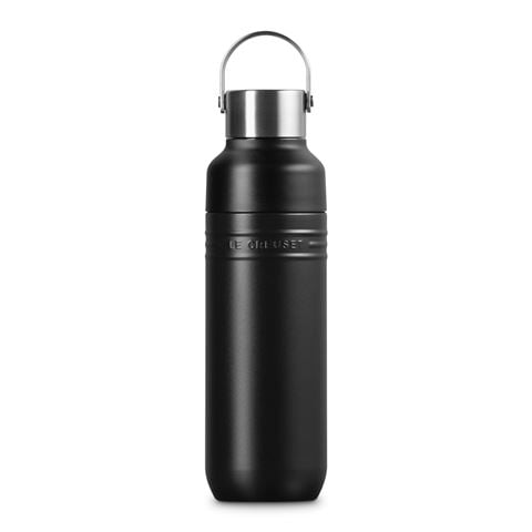 Le Creuset - On The Go Insulated Water Bottle Matte Black 0.5L
