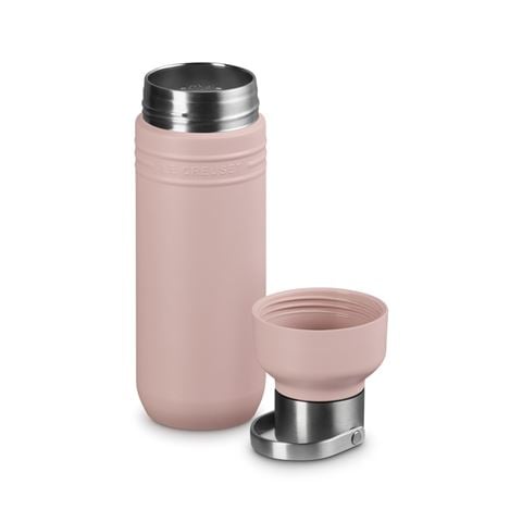 Le Creuset - On The Go Insulated Water Bottle Shell Pink 0.5L