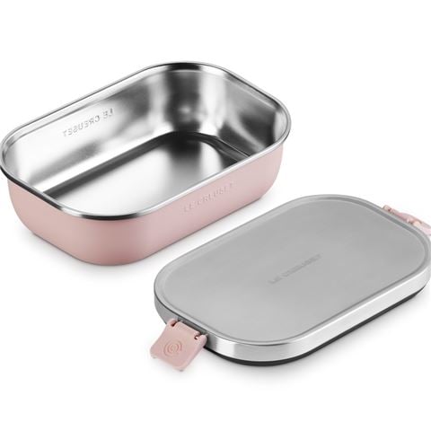 Le Creuset - On The Go Lunch Box Shell Pink 900ml