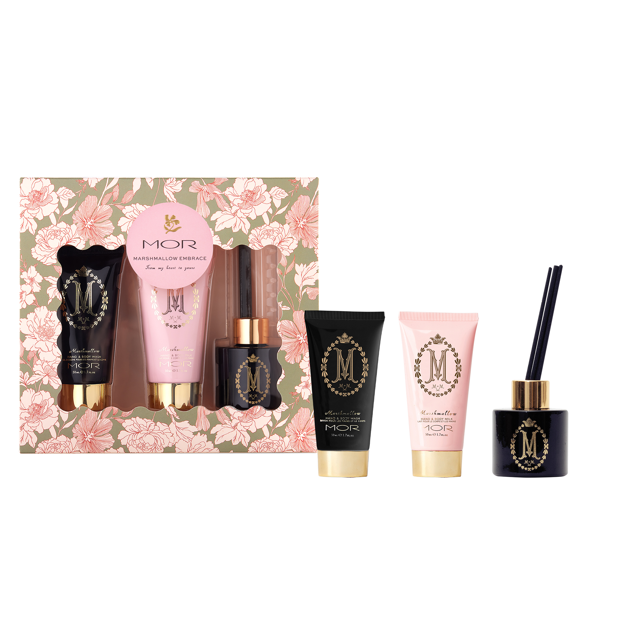 Mor Marshmallow Embrace Gift Set 3pce Peter's of Kensington