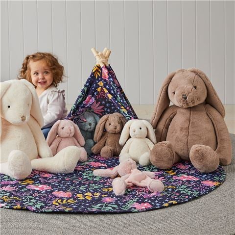 Jiggle & Giggle - Bunny Comforter Pink