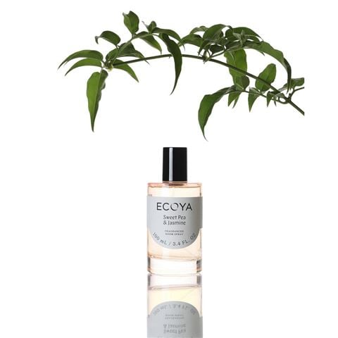 Ecoya - Sweet Pea & Jasmine Fragranced Room Spray 100ml