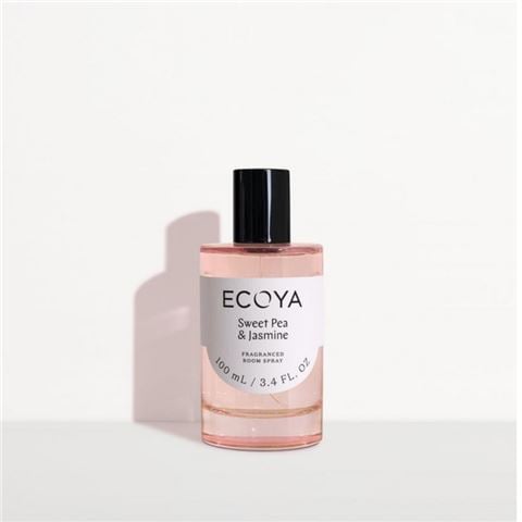 Ecoya - Sweet Pea & Jasmine Fragranced Room Spray 100ml