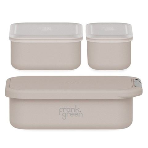 Frank Green - Lunch Container w/Silicone Lid Moon Dust