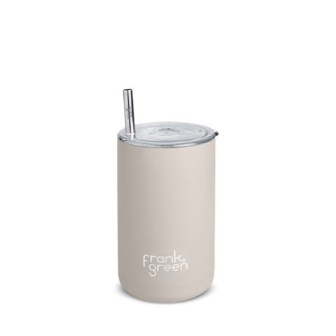 Frank Green - Iced Coffee Cup w/Straw Moon Dust 425ml